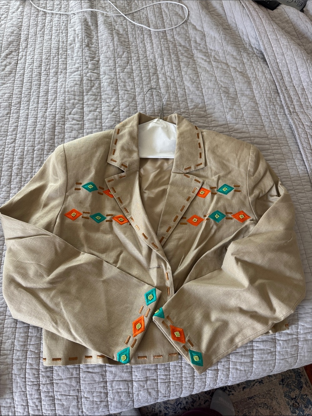 Vintage western cropped jacket